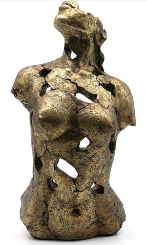 Elegant golden abstract female - elegant,