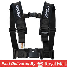 KYOSTAR 2'' 4 Point Racing Safety Harness Ultra Soft Shoulder Pads Seat Belt NEW