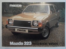 MAZDA HATCHBACK / ESTATE orig 1979 UK Mkt Sales Brochure - 1000 1300 1400