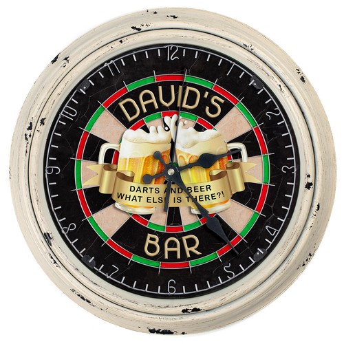 Personalised wall clock - personalised,