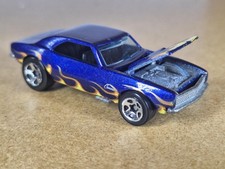 hot wheels 67 camaro blue 1982