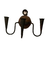 Wrought Iron Forged 3-Arm