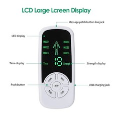 Tens Machine Therapy Pads Back