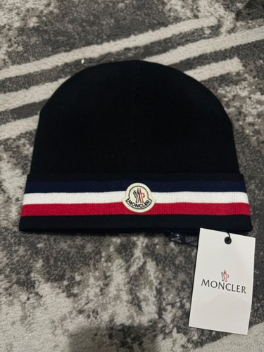 Moncler tricolour beanie