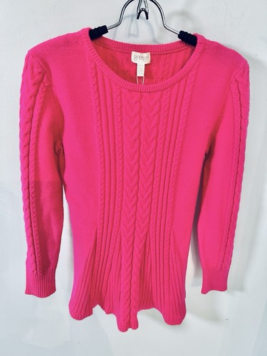 Nwt greige womens pink cable - nwt,