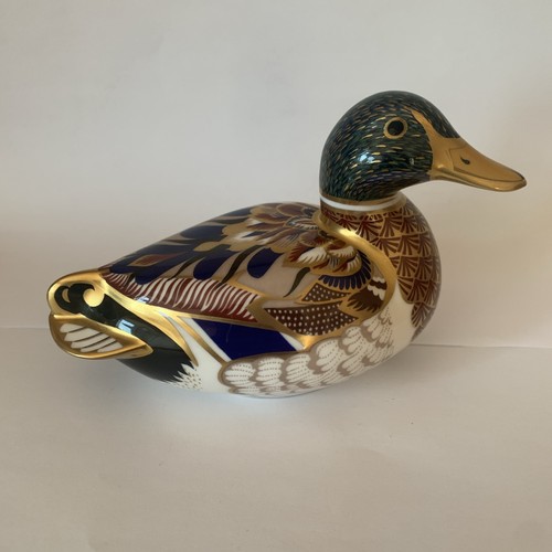 Royal crown derby mallard - crown,