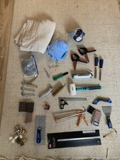 Job Lot Tools Tiling Plumbing DIY trowel Mallet Chisels Clamps Silicone