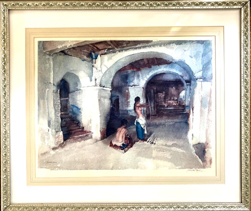 William russell flint - russell, signed
