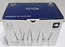 Leonardo Onda 12 pc glasses, clear glass 230 ml/320 ml