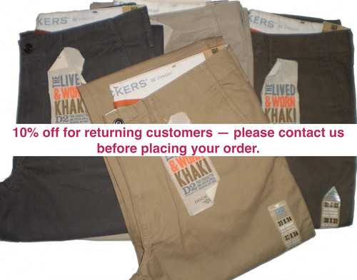 Dockers mens trousers d2 - ,
