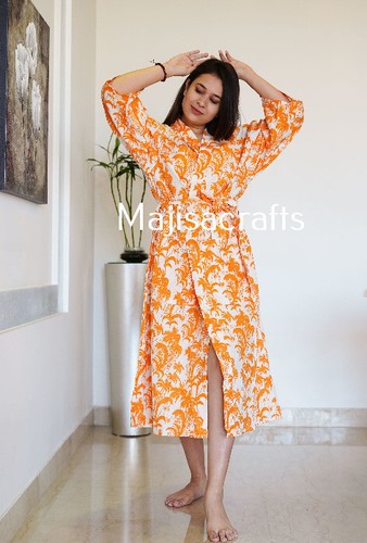 Printed indian nightwear - printed, gown