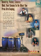 1998 Print Ad of Toca Conga w