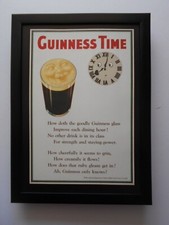 Guinness Print 'Guinness Time'