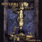 Sepultura chaos d cd - chaos,