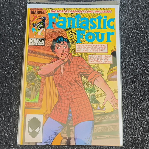 Marvel fantastic four 287 - four, #287