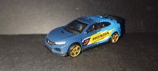 Hot Wheels 2018 Honda Civic Type R Blue 1/64 Scale New Loose 2025