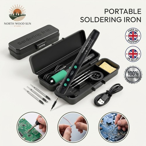 Cordless soldering iron kit - cordless,