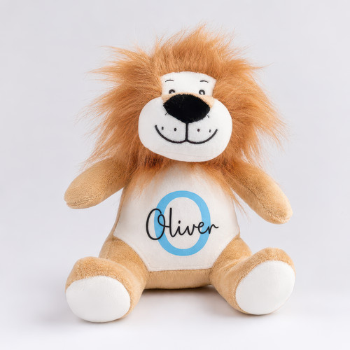 Personalised lion soft toy - soft,