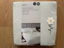 Next Sage Green Crochet Daisy