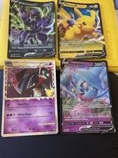 X4 Jumbo Pokemon Cards. Official. Pikachu V.