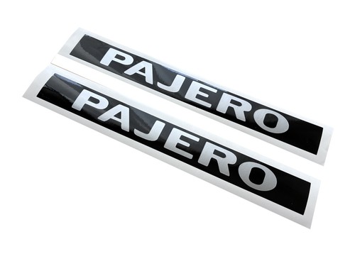 Decals pajero rear tailgate - tailgate,