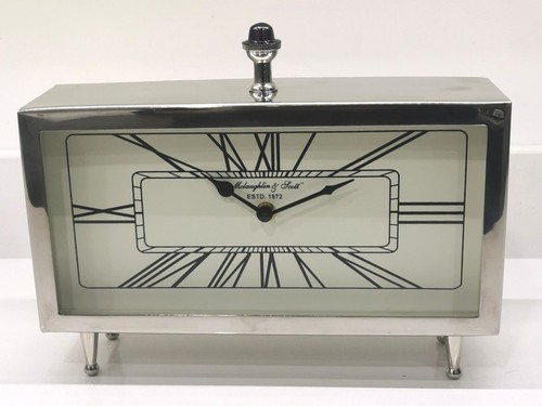 Libra chrome mantle clock - libra,