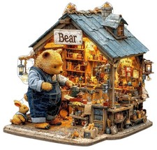 Little Bear House Wooden