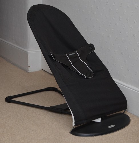 Babybjorn black bouncer - black,