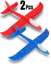 2x Plane Kids Gift Foam Glider