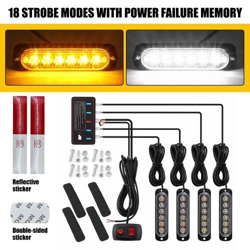Amber led recovery - amber, bar