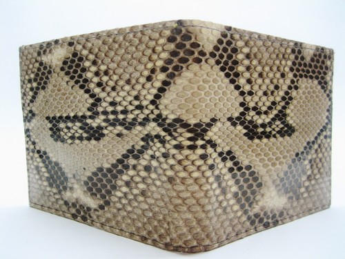 Genuine python wallet men s - genuine, wallet.
