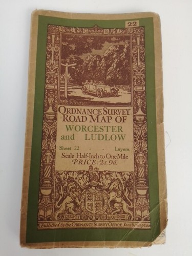 Vintage ordnance survey - vintage,