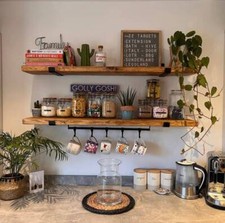 Rustic Wood Shelf Urban