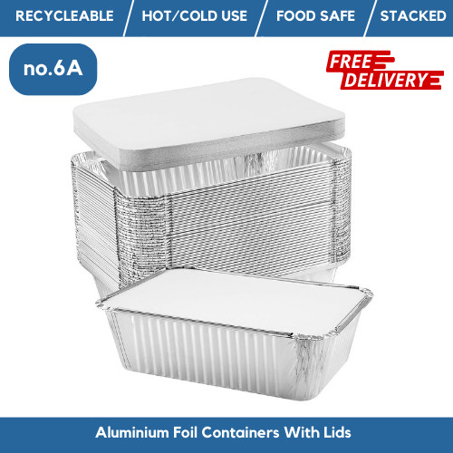 Aluminium foil food containers - foil,