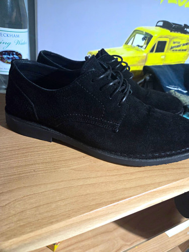Next men black suede derby - next,