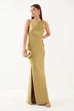 Misspap Olive Maxi Dress