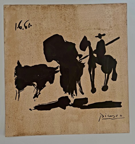 Pablo picasso handmade ink - picasso,handmade,