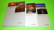 2013 TOYOTA SEQUOIA OWNERS MANUAL SET GUIDE 13 PLATINUM LIMITED SR5 RWD 4WD