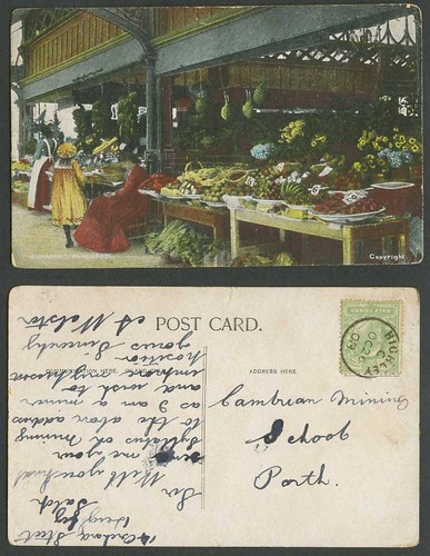 Blackpool the market 1908 - the,
