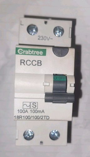 Crabtree 100a 100ma pole ac - 2-pole,