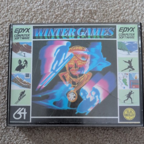 Winter games commodore - winter, game