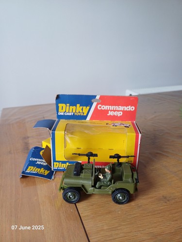 Dinky toys 612 commando jeep - commando,