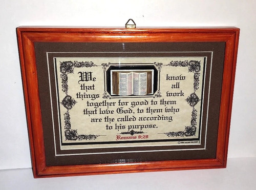 Bible verse plaque shadow - bible, 3d