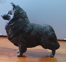 SIGNED T. ACEVEDO Sheltie Dog