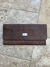 Patrick Cox Brown Leather Clutch Bag Hand Bag.