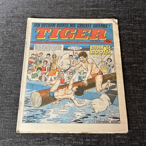 Tiger comic august 1984 - comic,