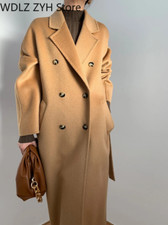 20%Cashmere Coat Mid-length