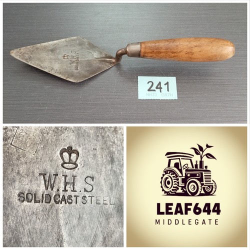Vintage whs pointing trowel - vintage, 5"