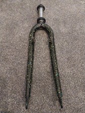 Richey Logic Steel Rigid Forks Speck Paint 1" Threaded 26" Rare Tange