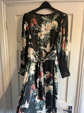Zara Bird & Floral design Dress size Medium